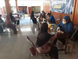 Dukung Germas, UPT Puskesmas Tepus II Gelar Kelas HT dan DM di Kalurahan Giripanggung